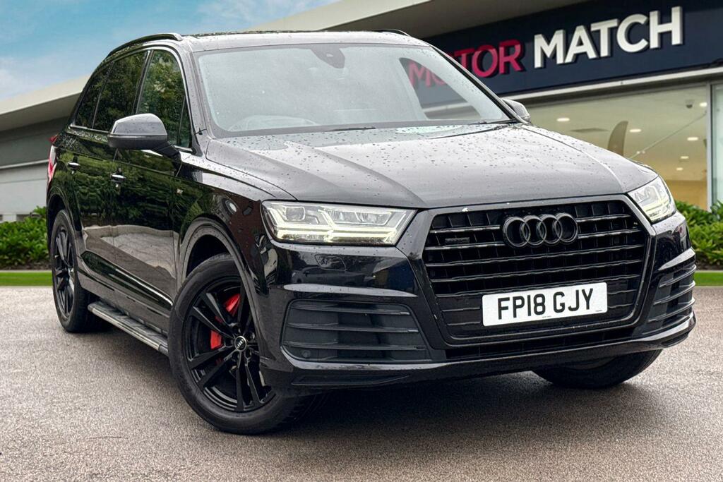 Audi Q7 3.0 Tdi V6 S Line Tiptronic Quattro Euro 6 Ss 5 Black