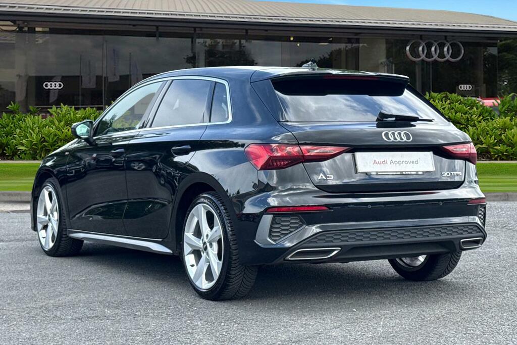 Audi A3 S Line 30 Tfsi 110 Ps 6-Speed PJ23HYW Black #2