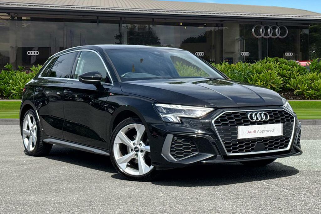 Audi A3 S Line 30 Tfsi 110 Ps 6-Speed PJ23HYW Black