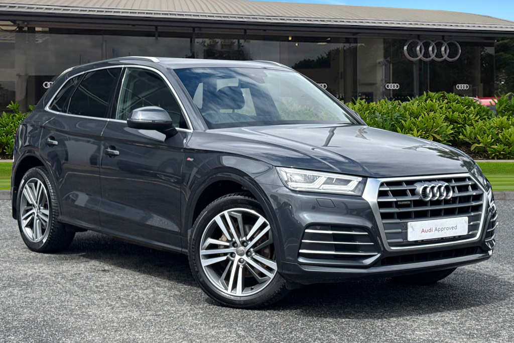 Audi Q5 S Line 40 Tdi Quattro 190 Ps S Tronic Grey