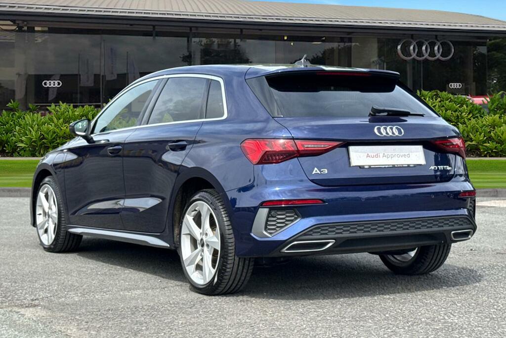Audi A3 S Line 40 Tfsi E 204 Ps S Tronic PN74HTT Blue #2