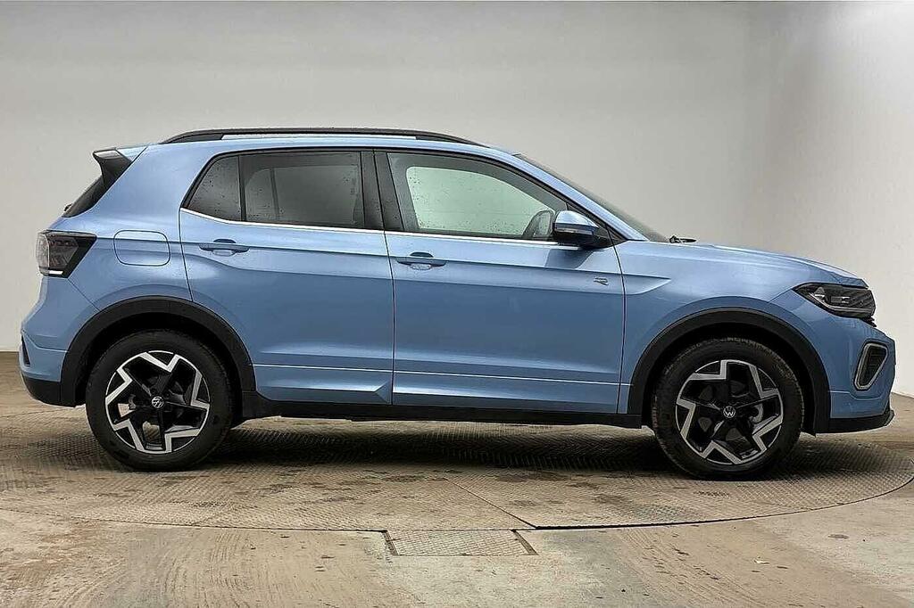 Volkswagen T-Cross 1.0 Tsi 115 R-line Dsg Iq.light , Rear View C Blue #4