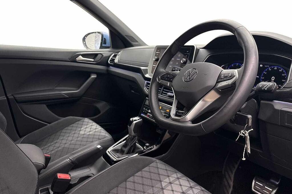 Volkswagen T-Cross 1.0 Tsi 115 R-line Dsg Iq.light , Rear View C Blue #6