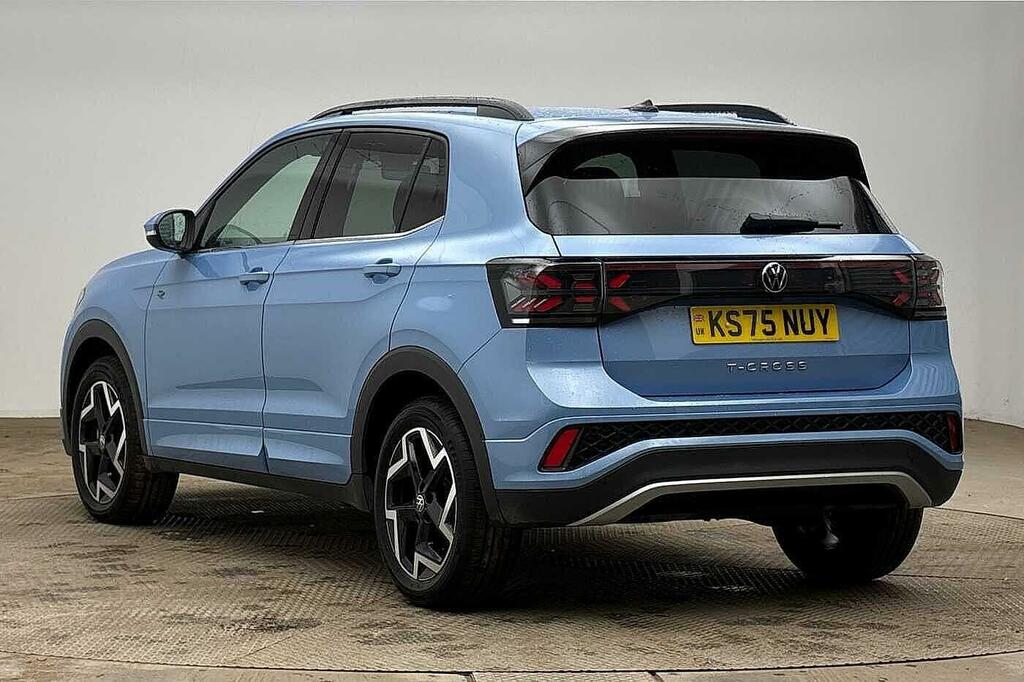 Volkswagen T-Cross 1.0 Tsi 115 R-line Dsg Iq.light , Rear View C Blue #3
