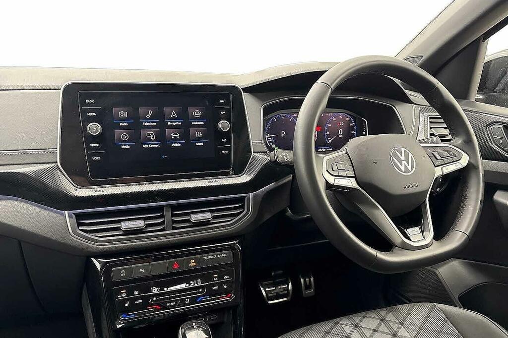 Volkswagen T-Cross 1.5 Tsi Black Edition Dsg Rear View Camera, R Grey #2