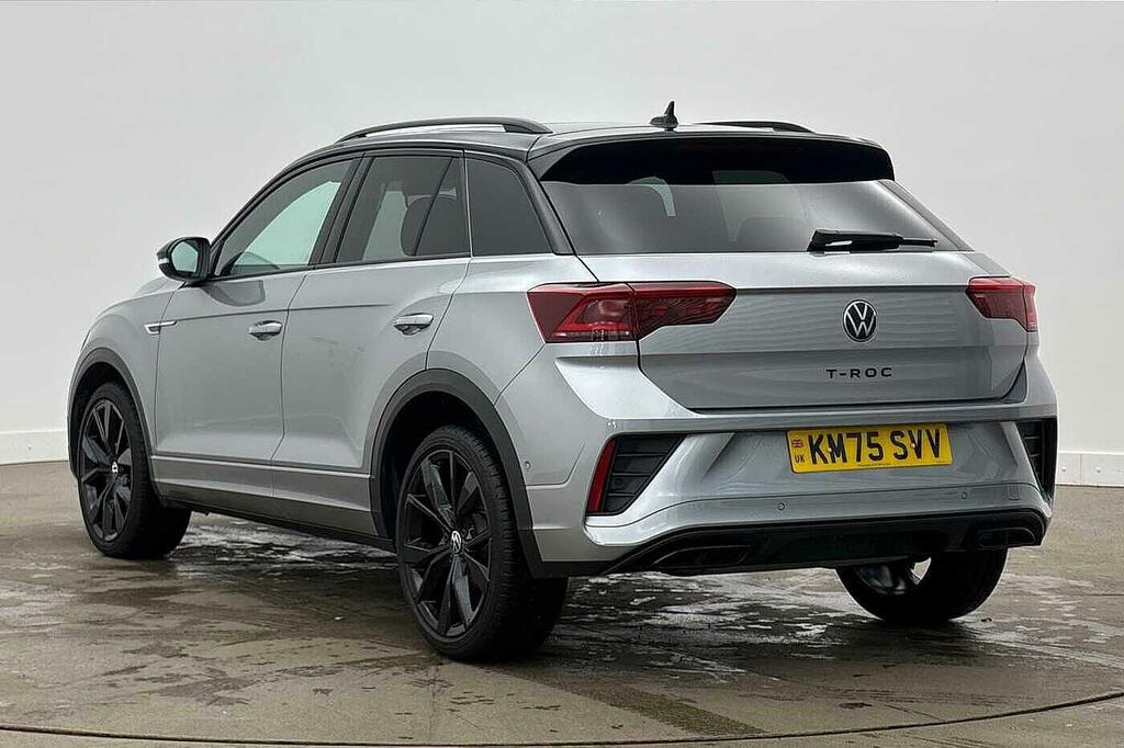 Volkswagen T-Roc 1.5 Tsi Black Edition Plus Dsg Tailg KM75SVV Silver #3