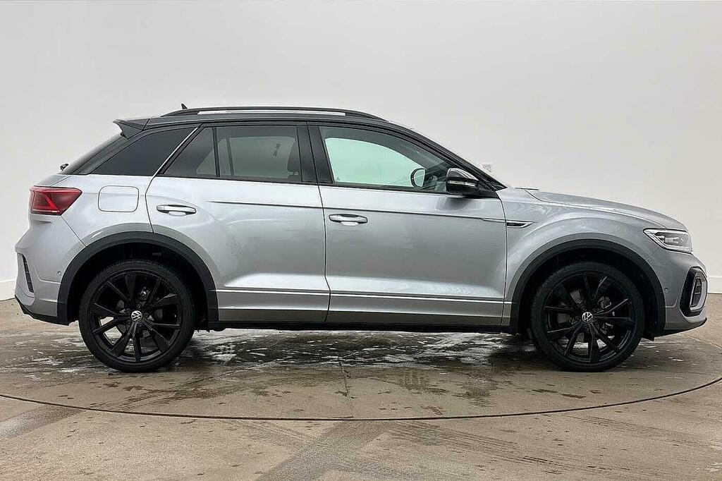 Volkswagen T-Roc 1.5 Tsi Black Edition Plus Dsg Tailg KM75SVV Silver #4