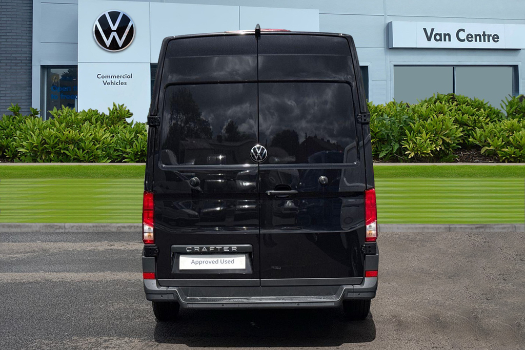 Volkswagen Crafter 2.0 Tdi 140Ps Commerce Plus High Roof Van MF26FEK Black #4