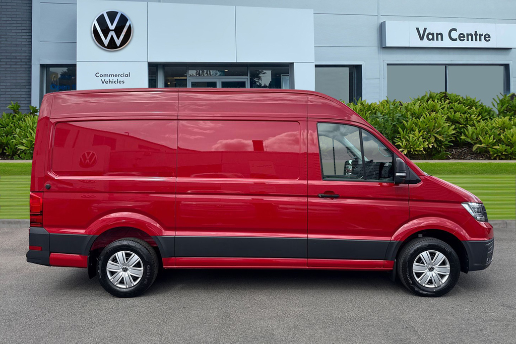 Volkswagen Crafter 2.0 Tdi 140Ps Commerce Plus High Roof Van Red #3