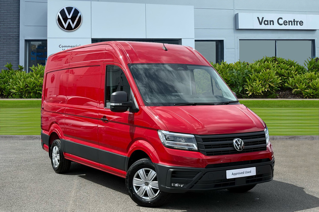 Volkswagen Crafter 2.0 Tdi 140Ps Commerce Plus High Roof Van Red