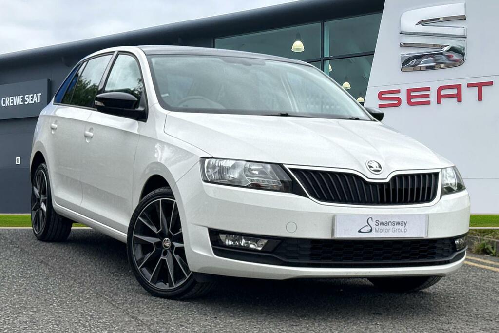 Skoda Rapid Spaceback 1.0 Tsi Se Sport Euro 6 Ss White