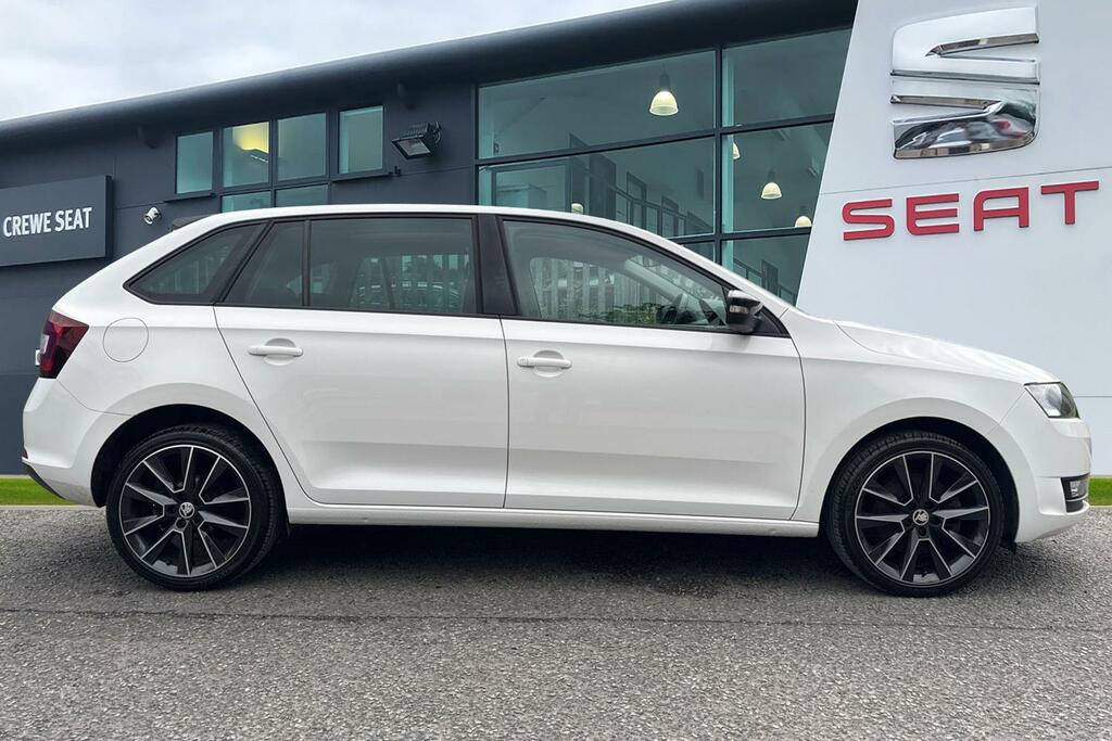 Skoda Rapid Spaceback 1.0 Tsi Se Sport Euro 6 Ss White #3