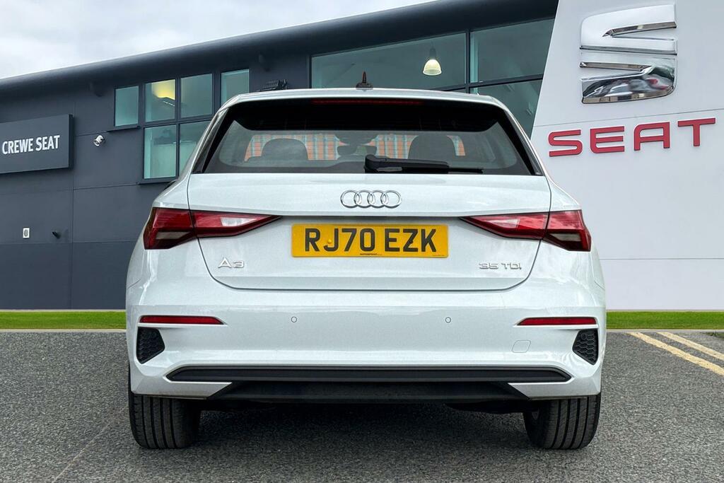 Audi A3 2.0 Tdi 35 Technik Sportback S Tronic Euro 6 Ss White #4