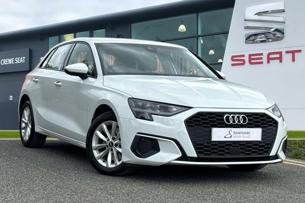Audi A3 2.0 Tdi 35 Technik Sportback S Tronic Euro 6 Ss White