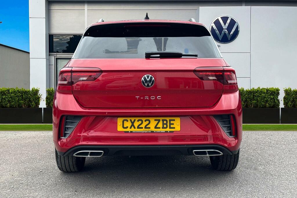 Volkswagen T-Roc 1.5 Tsi Style Dsg White #4