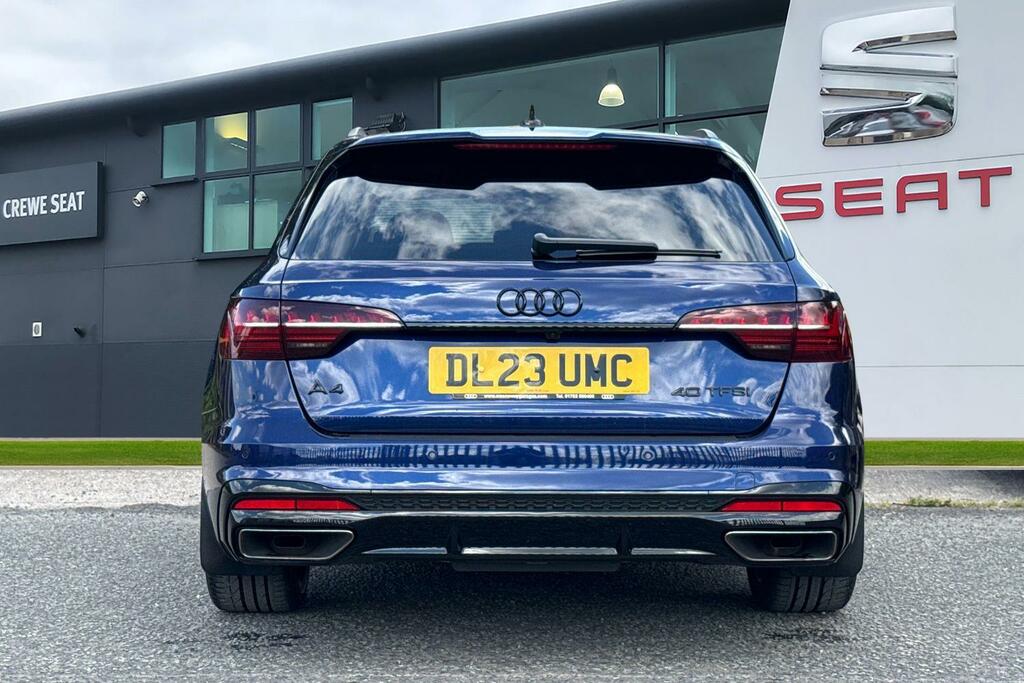 Audi A4 Avant 2.0 Tfsi 40 Black Edition S Tronic Euro 6 Ss DL23UMC Blue #4