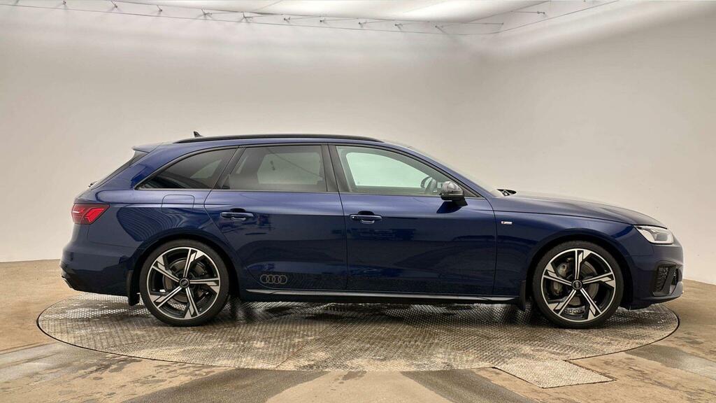 Audi A4 40 Tfsi 204 Black Edition S Tronic Blue #3