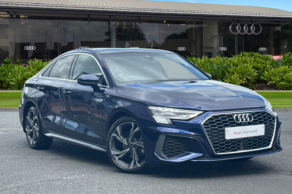 Audi A3 S Line 35 Tfsi 150 Ps S Tronic Blue