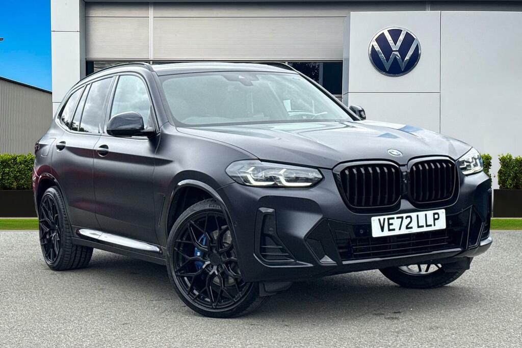 BMW X3 2.0 20D Mht M Sport Xdrive Euro 6 Ss Black