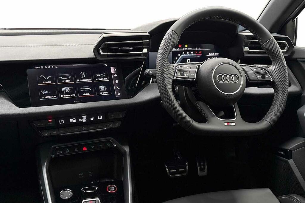 Audi S3 Black Edition Tfsi 333 Ps S Tronic White #2
