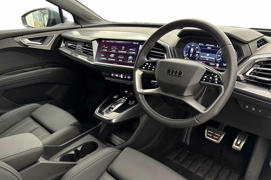Audi Q4 E Tron Q4 Sportback S Line 40 E-tron 150,00 Kw Blue #3