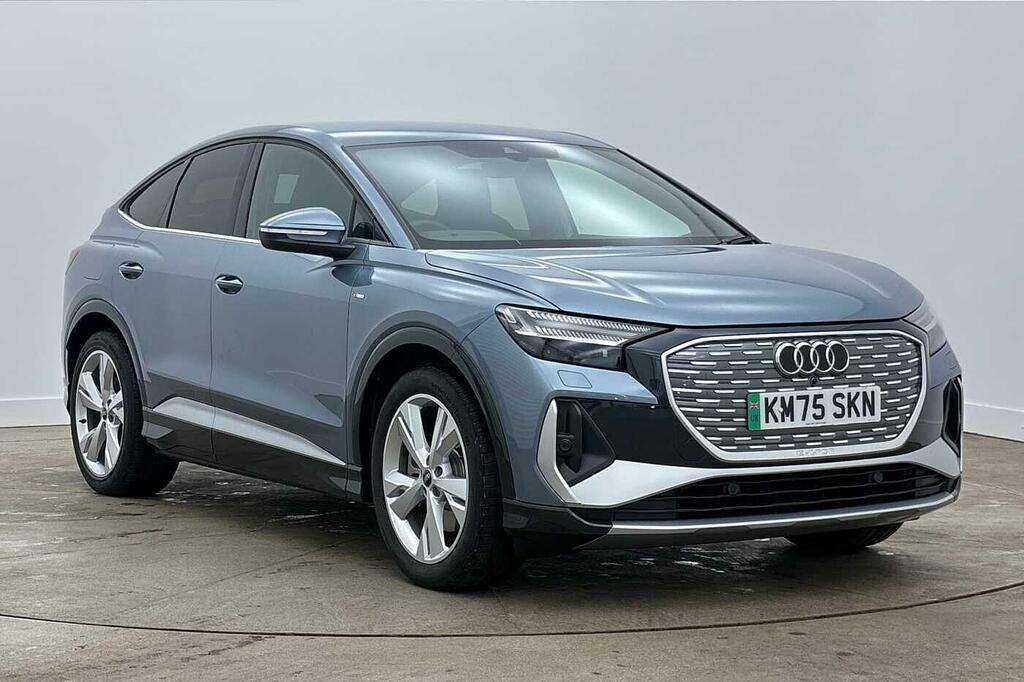 Audi Q4 E Tron Q4 Sportback S Line 40 E-tron 150,00 Kw Blue