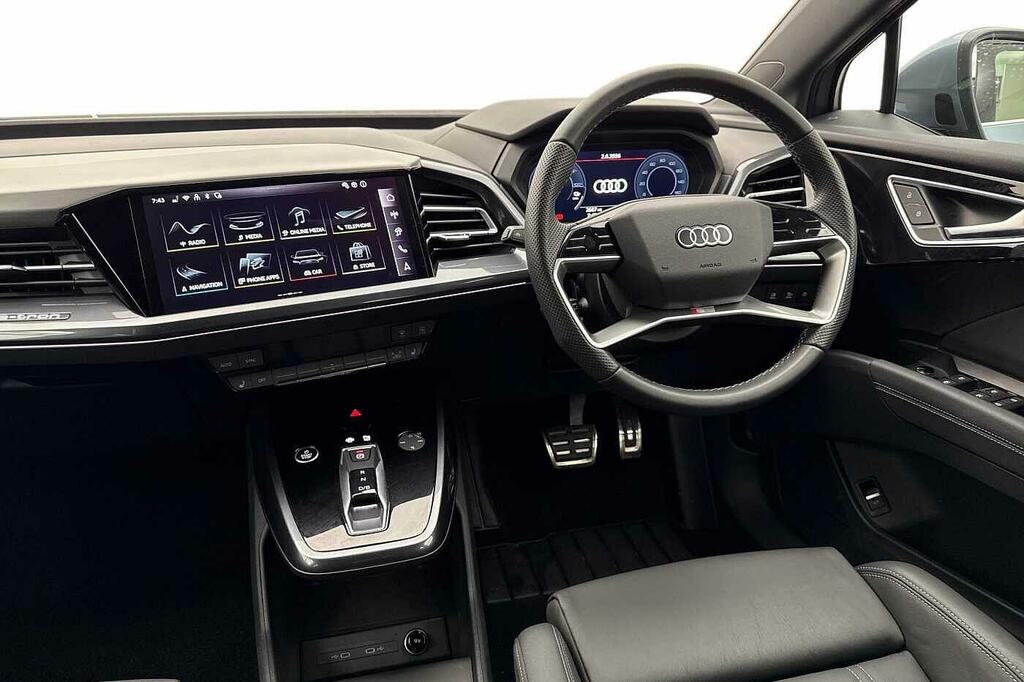 Audi Q4 E Tron Q4 Black Edition 35 E-tron 125,00 Kw Blue #10
