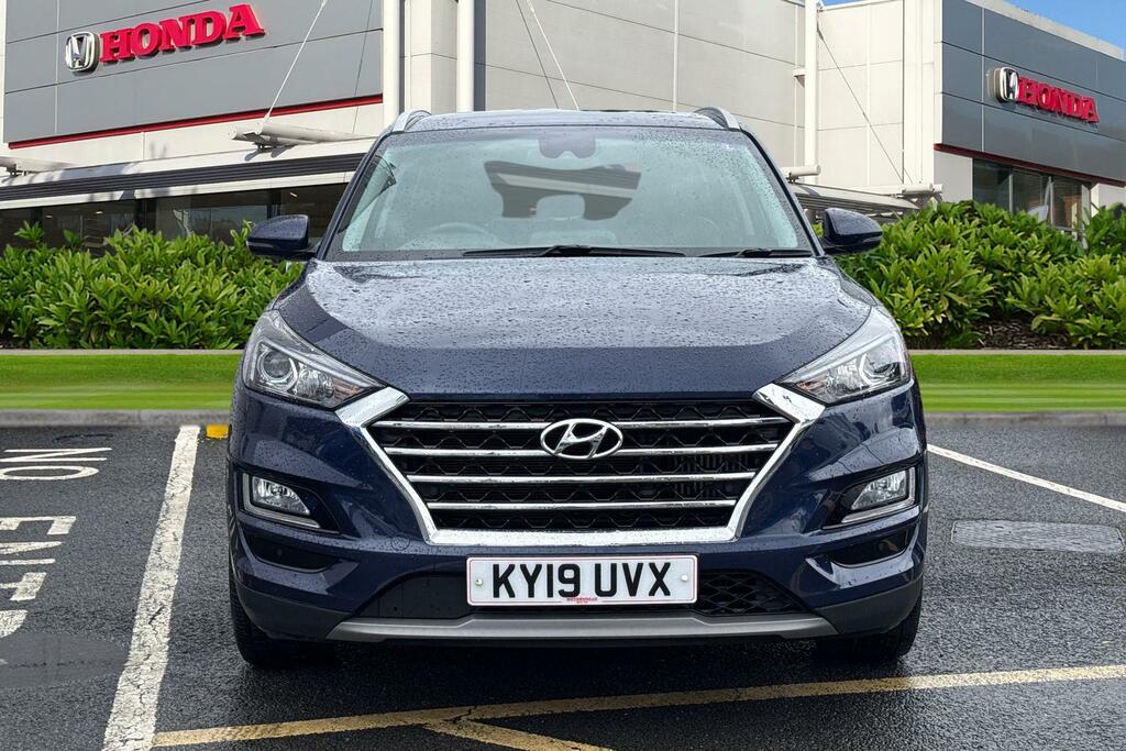 Hyundai Tucson 1.6 Tgdi 177 Premium 2Wd KY19UVX Blue #4