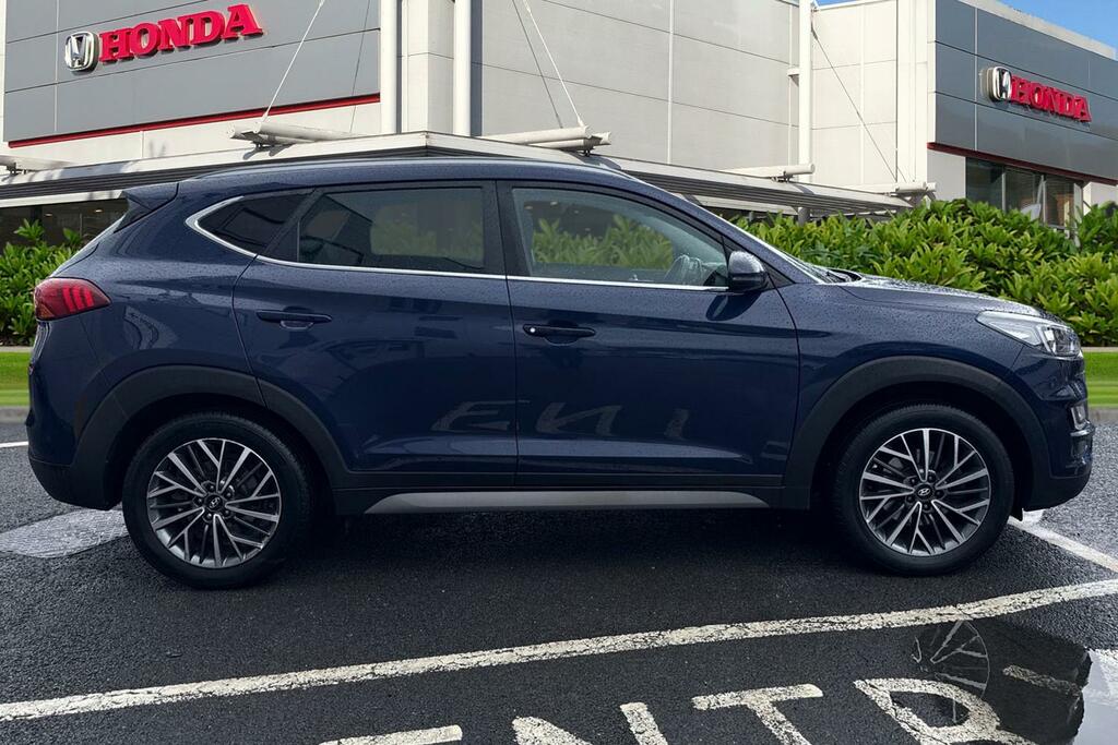 Hyundai Tucson 1.6 Tgdi 177 Premium 2Wd KY19UVX Blue #3