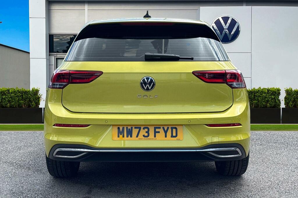 Volkswagen Golf 1.5 Tsi Style 1 Year Vw Warranty MW73FYD Yellow #4