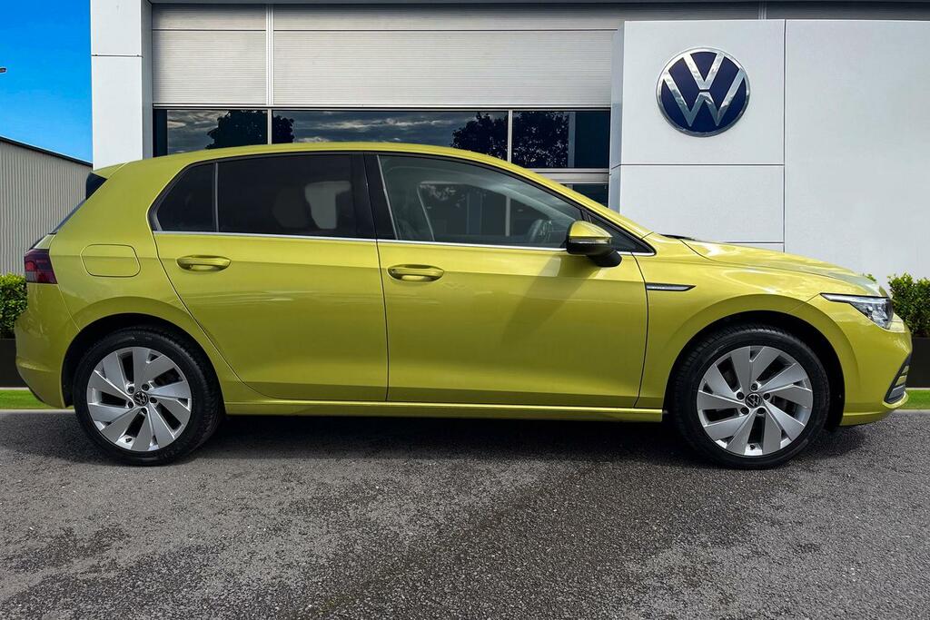 Volkswagen Golf 1.5 Tsi Style 1 Year Vw Warranty MW73FYD Yellow #3