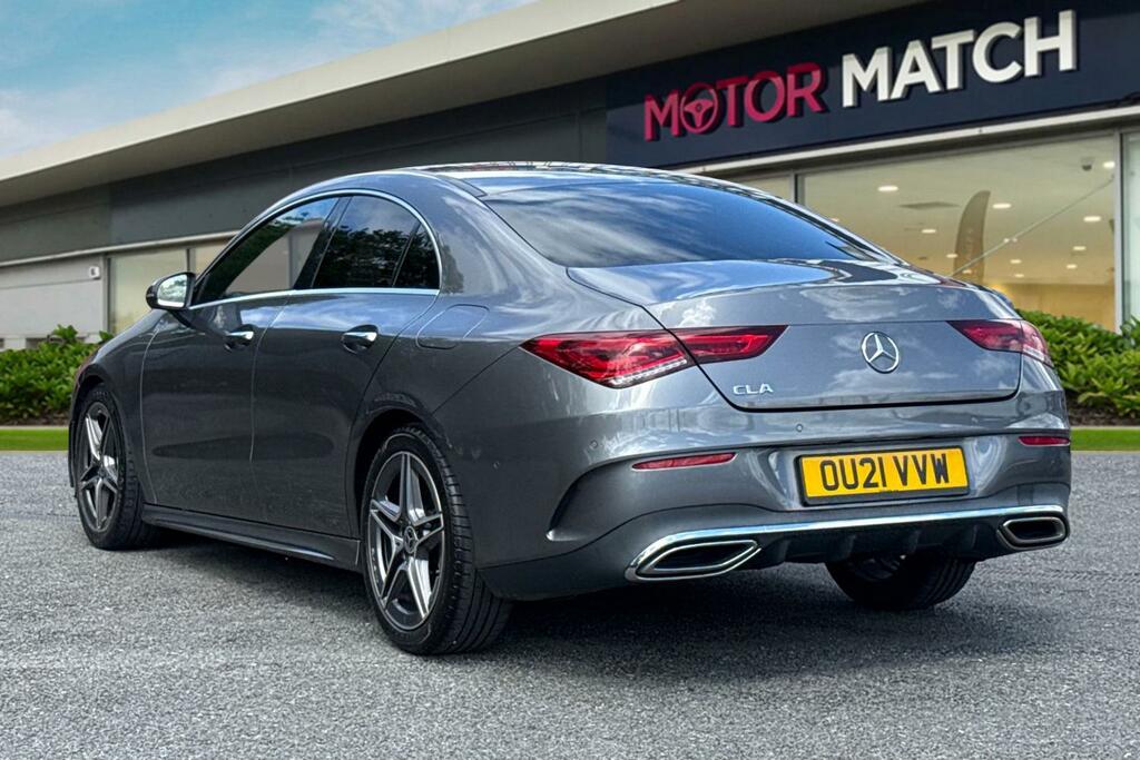 Mercedes-Benz CLA Class 1.3 Cla180 Amg Line Premium Plus 2 Coupe 7G-dct OU21VVW Grey #2