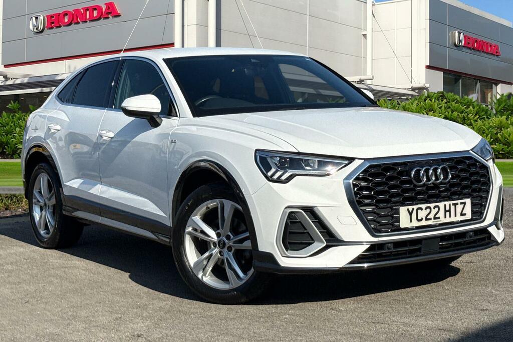 Audi Q3 1.5 Tfsi Cod 35 S Line Sportback S Tron White