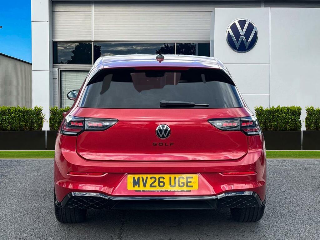 Volkswagen Golf 2.0 Tdi 150 Black Edition Dsg MV26UGE Red #4