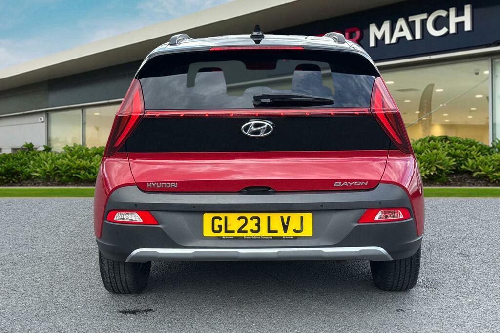 Hyundai Bayon 1.0 T-gdi Mhev Ultimate Dct Euro 6 Ss Red #4
