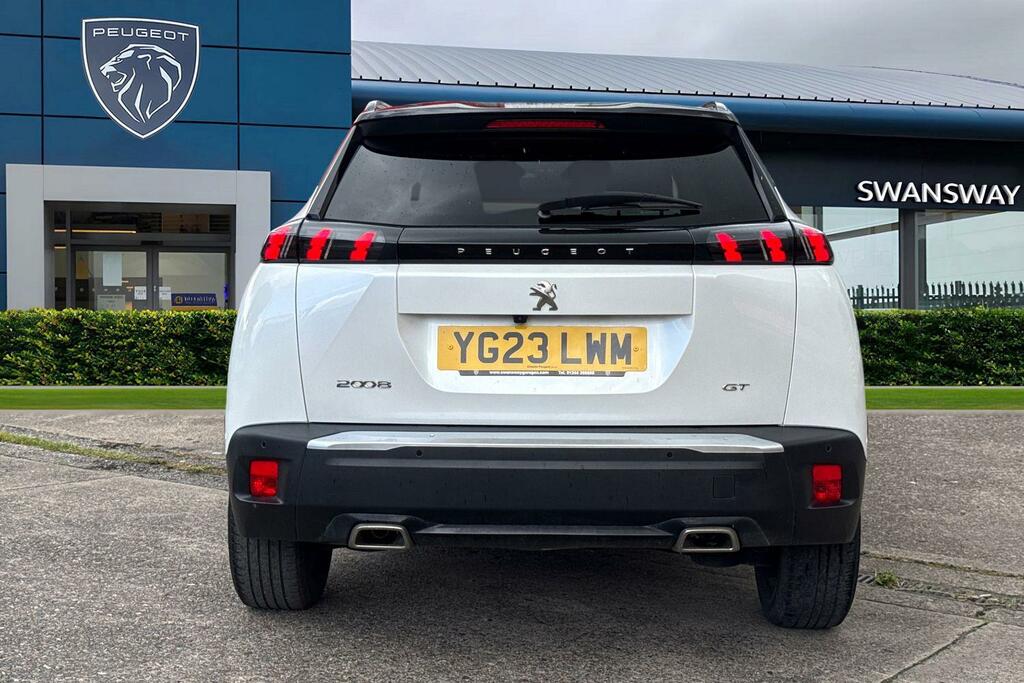 Peugeot 2008 1.2 Puretech Gt Eat Euro 6 Ss YG23LWM White #4