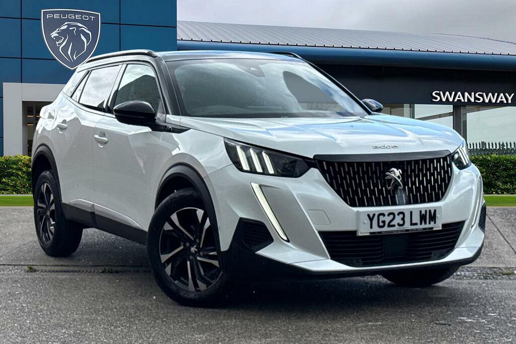 Peugeot 2008 1.2 Puretech Gt Eat Euro 6 Ss YG23LWM White