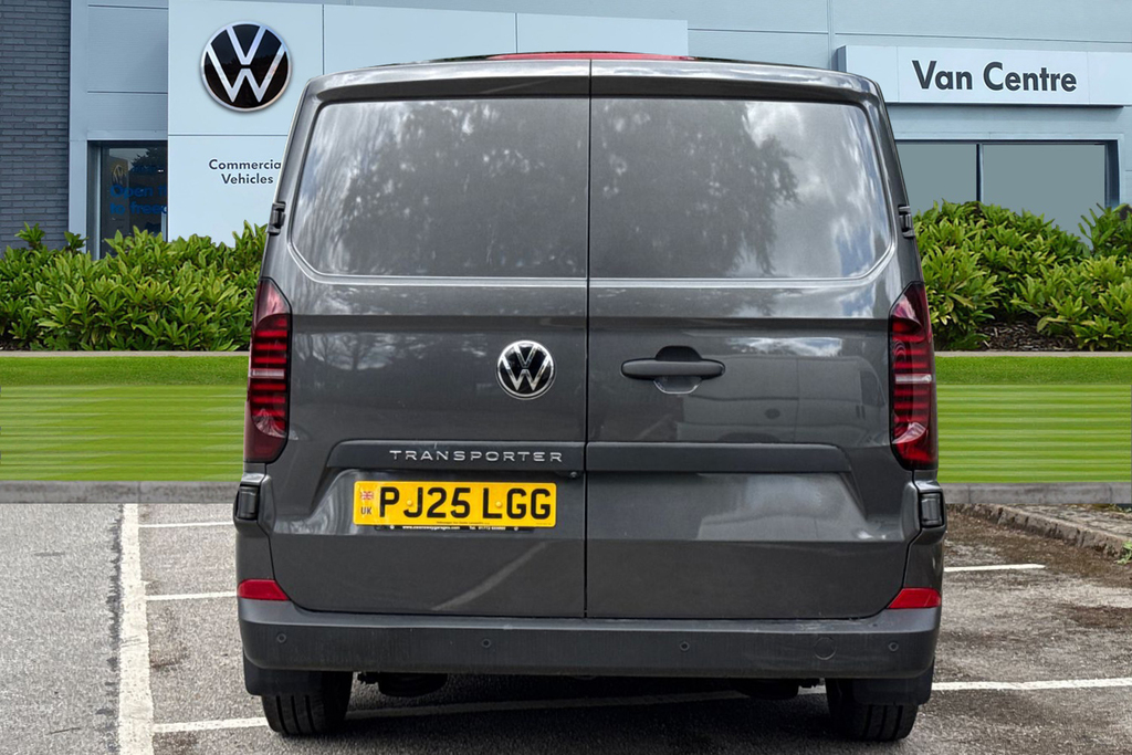 Volkswagen Transporter 2.0 Tdi 110 Commerce Plus Van PJ25LGG Grey #4