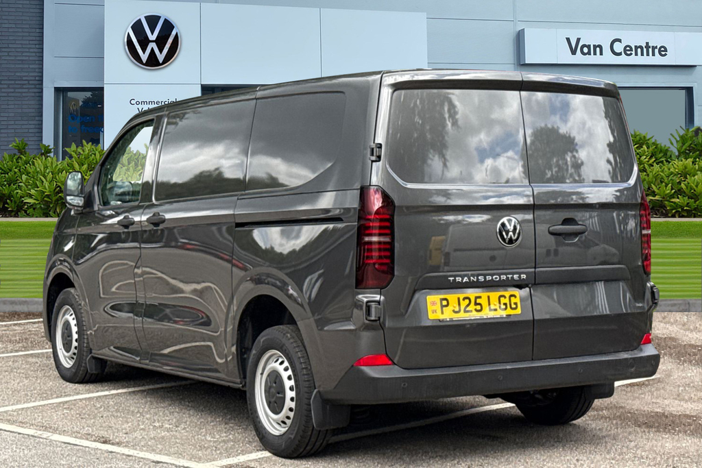 Volkswagen Transporter 2.0 Tdi 110 Commerce Plus Van PJ25LGG Grey #2