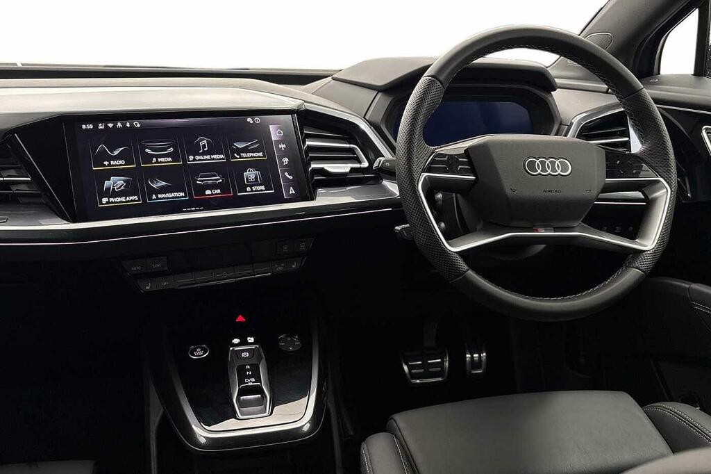Audi Q4 E Tron Q4 Sportback S Line 40 E-tron 150,00 Kw Purple #2