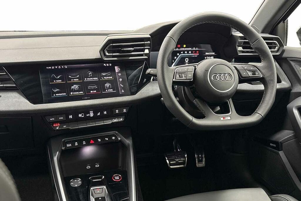 Audi S3 Black Edition Tfsi 333 Ps S Tronic Blue #2