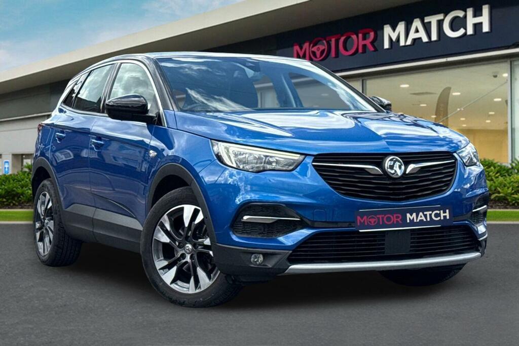 Vauxhall Grandland X 1.2 Turbo Sport Nav Euro 6 Ss Blue
