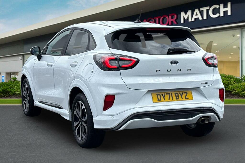 Ford Puma 1.0T Ecoboost Mhev St-line Euro 6 Ss DY71BYZ White #2