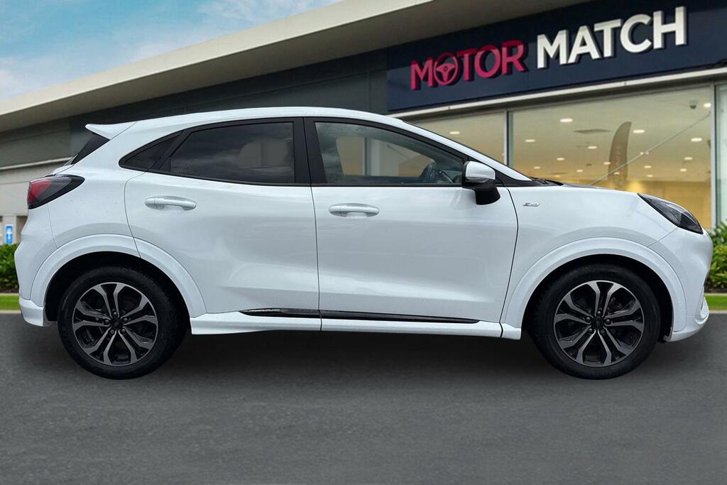 Ford Puma 1.0T Ecoboost Mhev St-line Euro 6 Ss DY71BYZ White #3