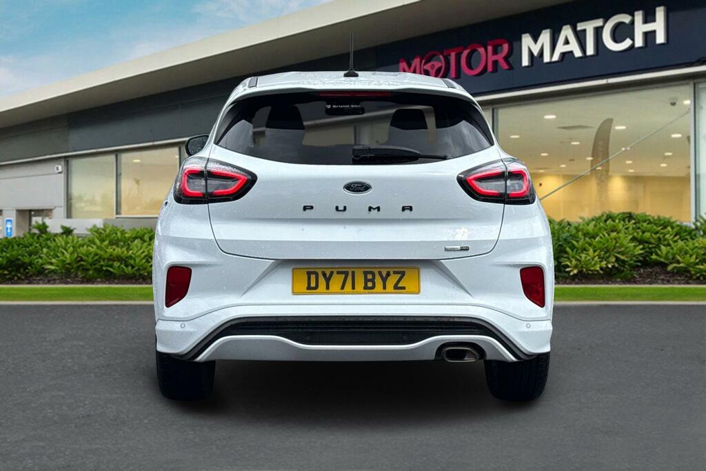 Ford Puma 1.0T Ecoboost Mhev St-line Euro 6 Ss DY71BYZ White #4