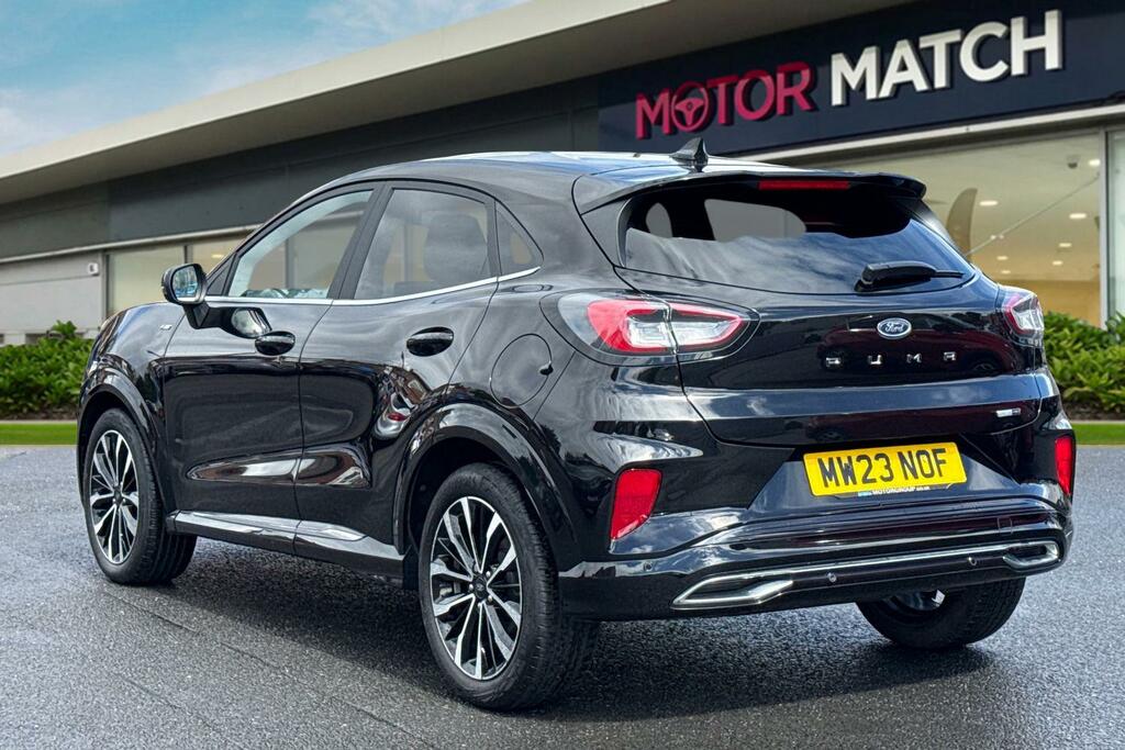 Ford Puma 1.0T Ecoboost Mhev St-line Vignale Dct Euro 6 Ss MW23NOF Black #2