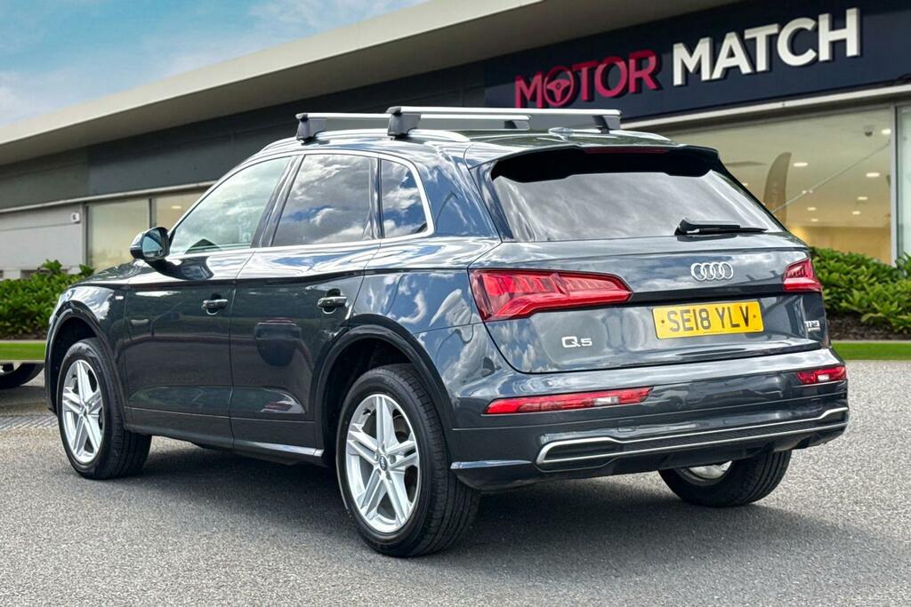 Audi Q5 2.0 Tfsi S Line S Tronic Quattro Euro 6 Ss SE18YLV Grey #2