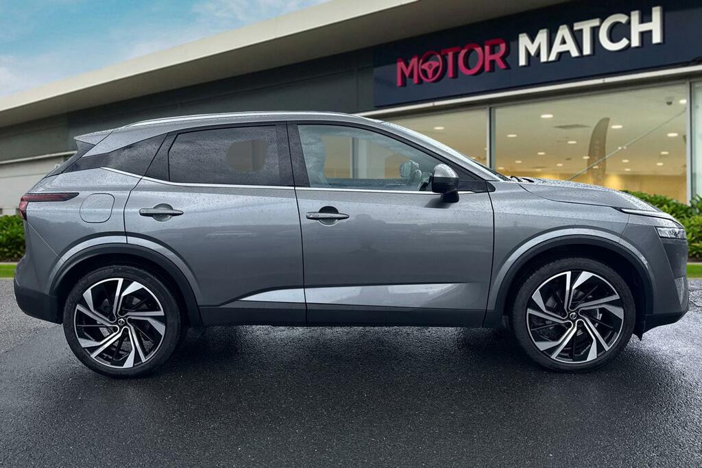 Nissan Qashqai 1.3 Dig-t Mhev Tekna Xtron Euro 6 Ss DA22KWP Grey #3
