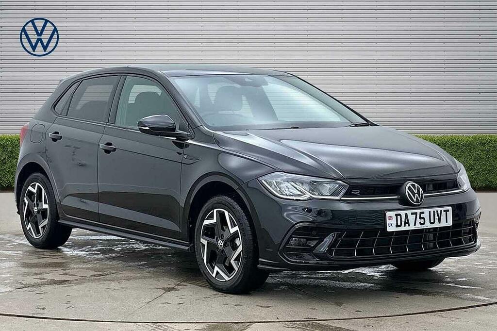 Volkswagen Polo 1.0 Tsi 115 R-line Dsg Pan Roof Rev Camera Black
