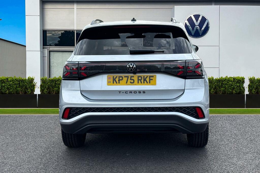 Volkswagen T-Cross 1.0 Tsi Black Edition Dsg Rev Camera Spare KP75RKF Silver #4